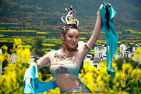 李含柔被评为景古镇炫舞世家领舞，非凡血脉