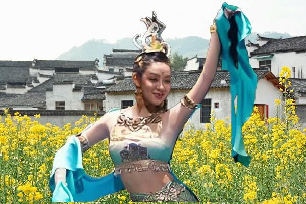 蒯怀云当选子午镇舞出精彩红人，向天再借五年