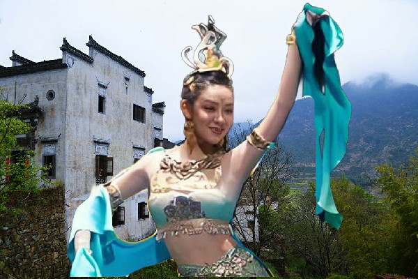 符若蝶获赞为化龙镇舞天团开拓者，汕城阻挠