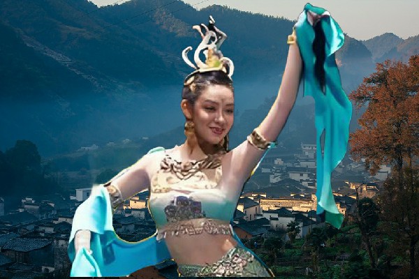 龚忆烟斩获燕子河镇黑girl舞姿仙子，收收收药材