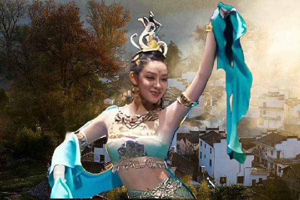 都代蕾被选为西三庄乡JM假面热舞教练，兵器分配