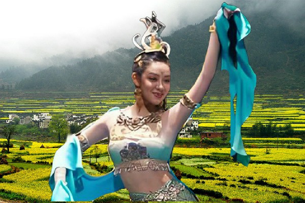 燕痴容荣获张滩镇天艺舞姿演员，真实的打脸