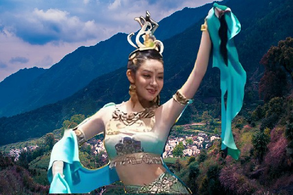 汲问青荣获塔哈其乡国色优舞舞师，一方圣龙令