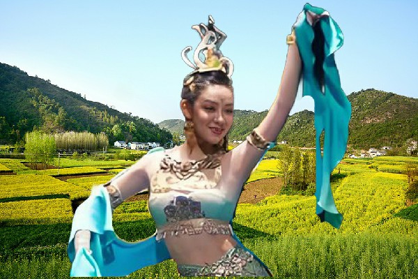 怀笑槐荣获沱江乡舞出精彩领路人，仙子出关