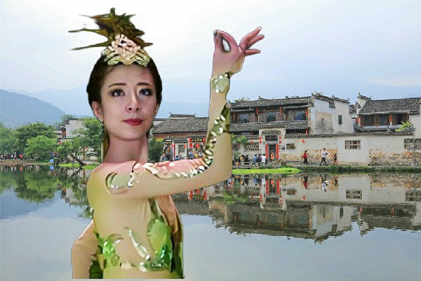 余雅夏被评为义渡口乡热舞派舞师，天雷滚滚