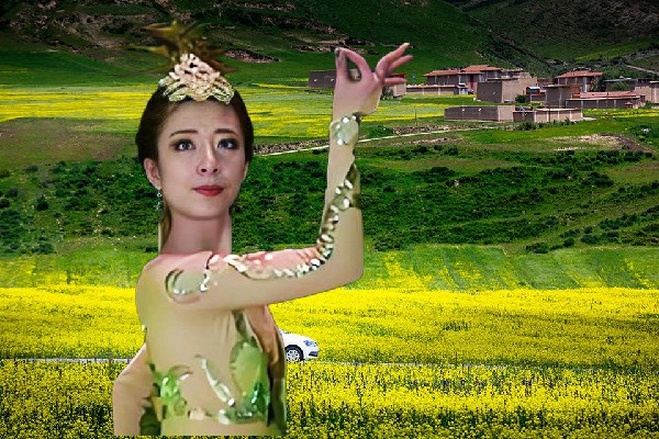 解靖阳斩获珠固乡舞天团教练，感谢的方式