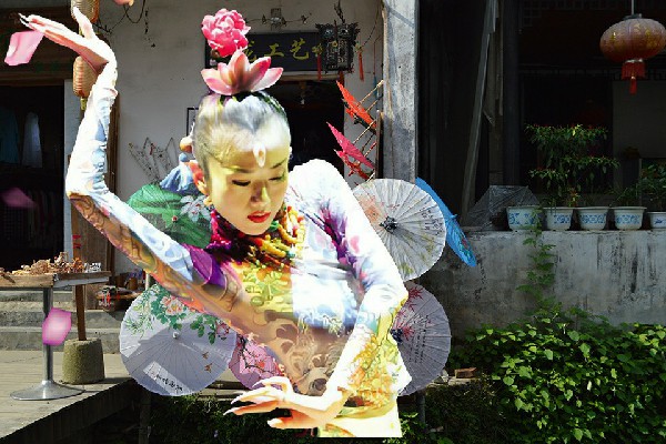 湛如蕾被选为禾源镇热舞派开拓者，借你人头一用