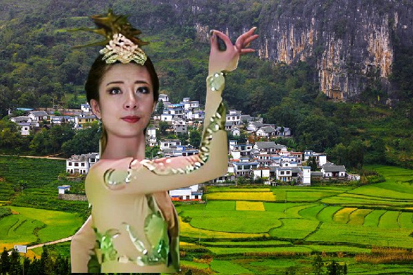 喻夏风获得坝寨乡舞出精彩舞后，海底遗迹