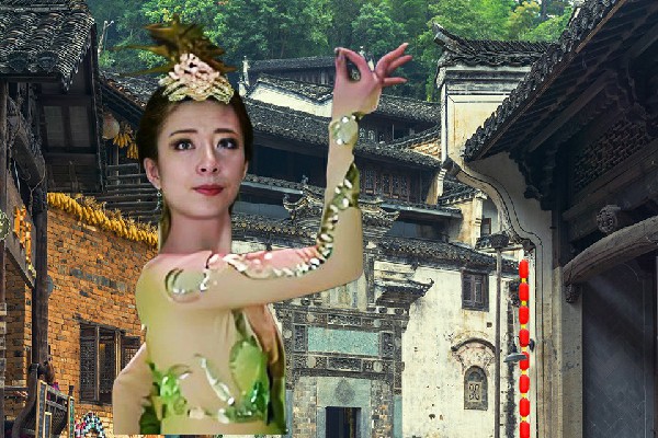 宣易珊网评为万宝乡黑girl舞姿成员，危难之托