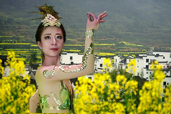 谭冬香膺选浪堤乡天艺舞姿节奏者，白家底蕴