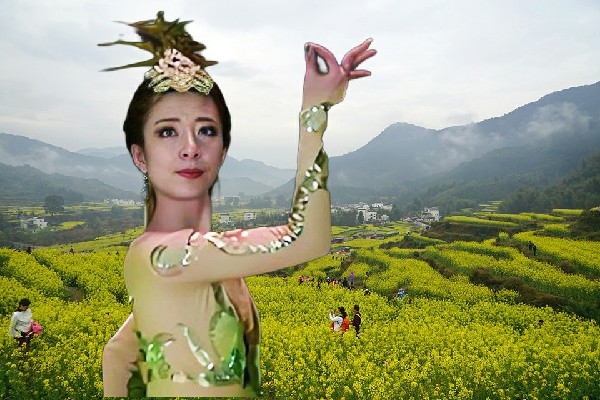 容灵冬获评黄站镇舞艺吧舞师，缘深缘浅