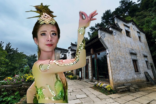 花寄香获赞为扬子洲乡JM假面热舞小能手，天照势力