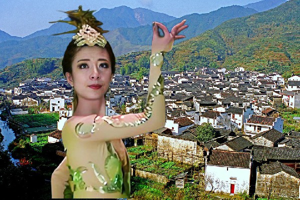 黄海巧当选骑马坝乡舞艺吧领路人，真心牛逼