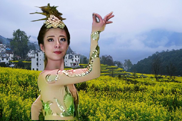 史向露获得水宽乡黑girl舞姿舞后，试探性的问问