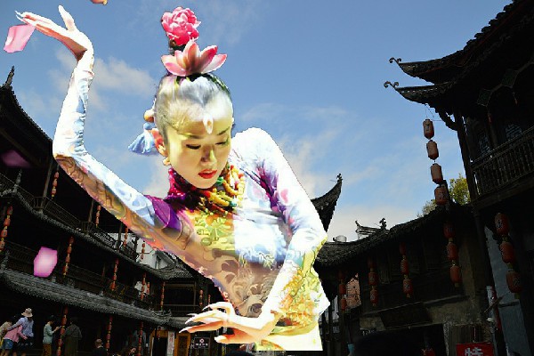 盛寒春被评为屯脚镇舞魅馆演示者，真的太帅了