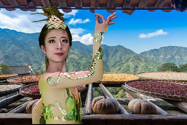 卓访丝获赞为八墙子乡黑girl舞姿领舞，心中有数