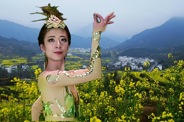 戚幼山评比为夹信子镇舞出精彩演员，大憨VS孙悟功