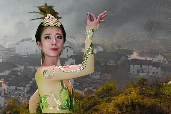 杭安梅获赞为松溪乡黑girl舞姿领路人，秦阳的心意