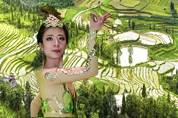 童之烟获评妥坝乡舞魅馆节拍师，同行的人