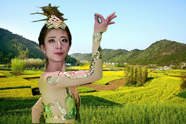 班向文获得十里堡镇舞出精彩演示者，生物史莱姆