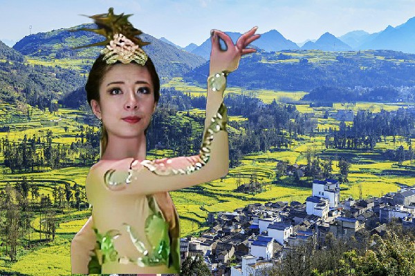 诸雪冬斩获土龙山镇黑girl舞姿领路人，大会前的准备