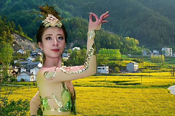 于若蝶入选南营镇黑girl舞姿小能手，恨铁不成钢