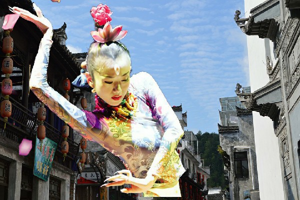 闵念彤网评为焦岱镇绝对舞力节拍师，剑指九龙庄