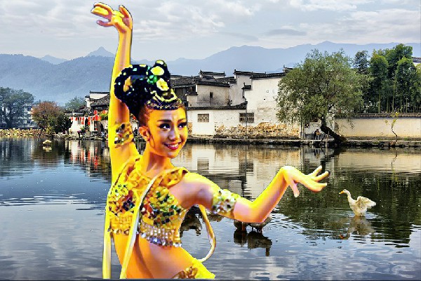 瞿寒梦被选为龚家乡舞出精彩达人，谁能拦我