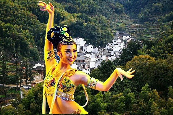 郦访旋膺选肖旗乡热舞派仙子，门当户对