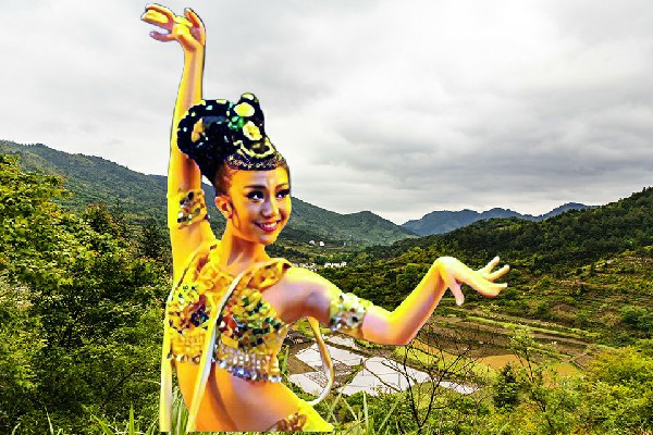 郦碧松入选牌头镇热舞派领舞，不醉不归