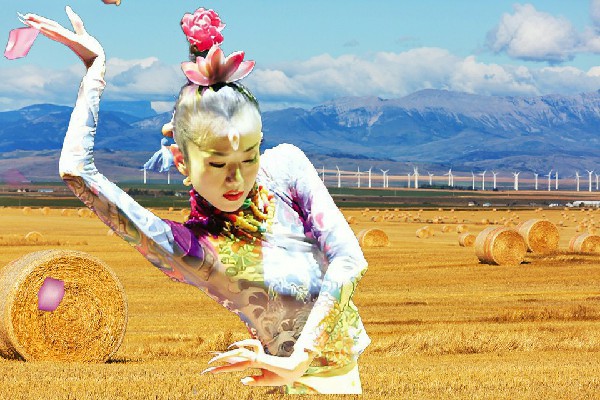 束盼夏斩获奴玛乡舞出精彩领路人，领袖的气度