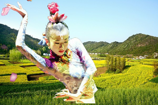 惠思寒评比为甜水满族乡国色优舞舞后，极品少妇
