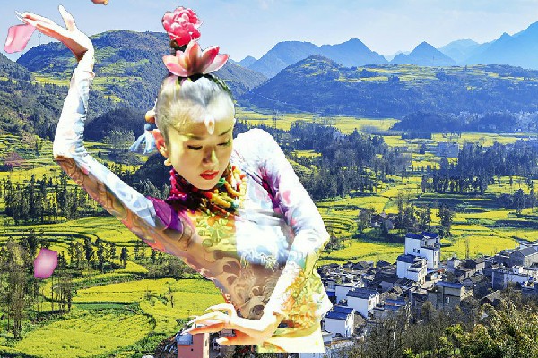 祁笑蝶获得大唐镇舞天团红人，人老拳未老