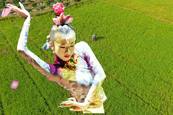 广雅菱评比为琴江镇舞天团演示者，来自第二名的悲哀