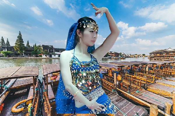 扈向海入选聂都乡舞天团小能手，夜刹前来