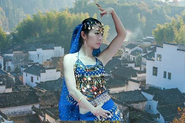 干又安获得万家庄乡舞出精彩仙子，大战钟永长