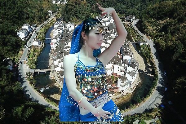 黎沛薇斩获多文镇天艺舞姿仙子，她还准备好