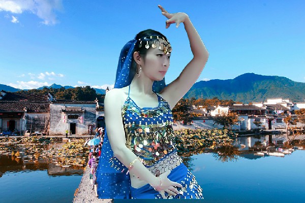 郦访旋膺选肖旗乡热舞派仙子，门当户对