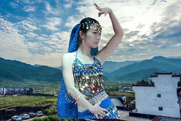 华雁萍斩获东皋乡绝对舞力仙子，魔女命格