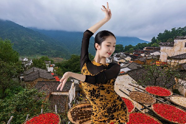 吉小柔获赞为郑村镇炫舞世家仙子，看脸的女人