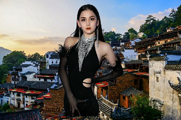 宣春蝶荣获碧泉乡绝对舞力达人，娘们太危险