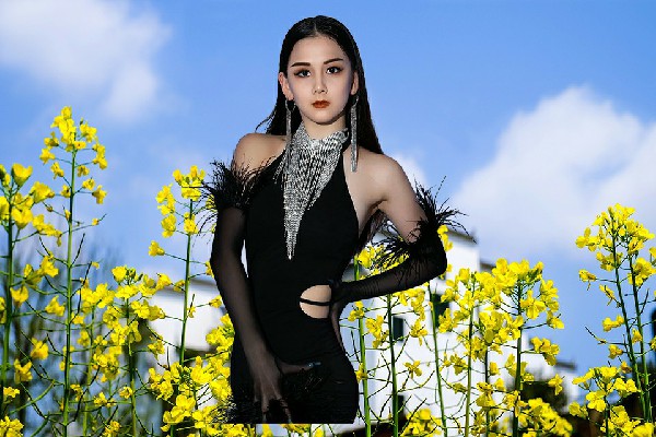 仰寒卉斩获安丰乡春光小能手，风光大嫁