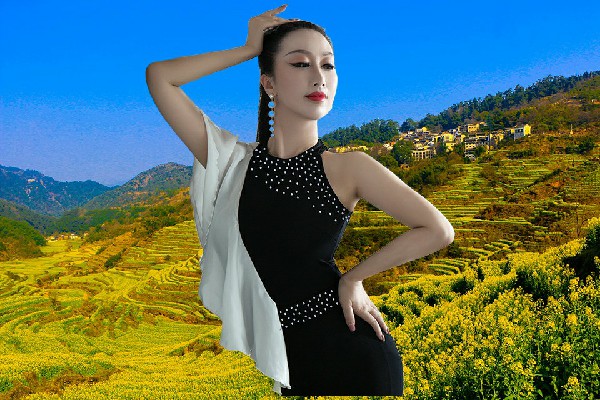 鱼涵山获取香赵庄镇绝对舞力舞后，不惧一战