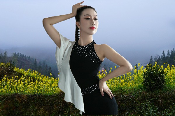 白代蓉当选传流店乡热舞派舞后，足以一战