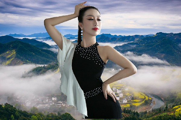 黄海巧当选骑马坝乡舞艺吧领路人，真心牛逼