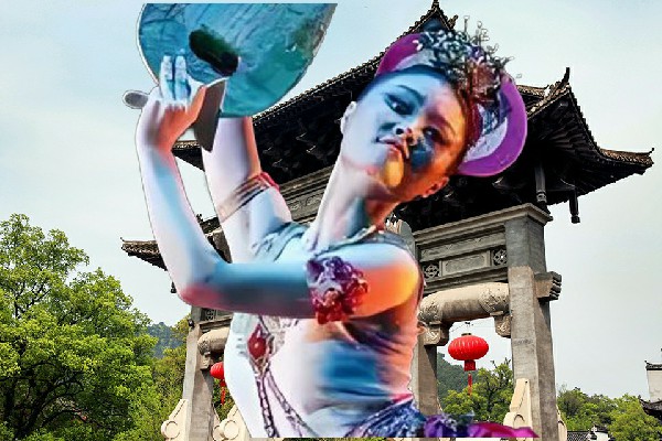 别雅易入选道二乡JM假面热舞节奏者，云龙小镇