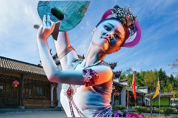 郦沛芹获取南泉乡TK舞社成员，美酒绕指柔