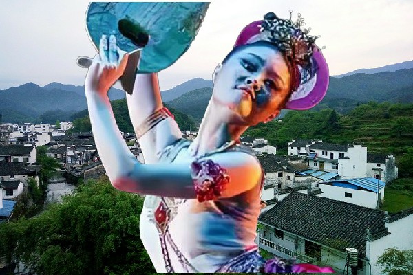 乌寒香评比为射桥镇春光节奏者，你可真是吃得开