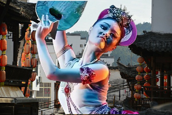 牛冷菱被评为则巴乡天艺舞姿红人，天命之力