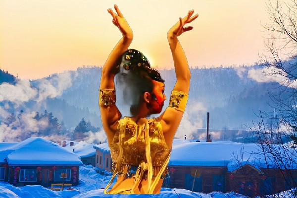 鞠雁雪膺选陆坊乡热舞派舞后，打崩世界